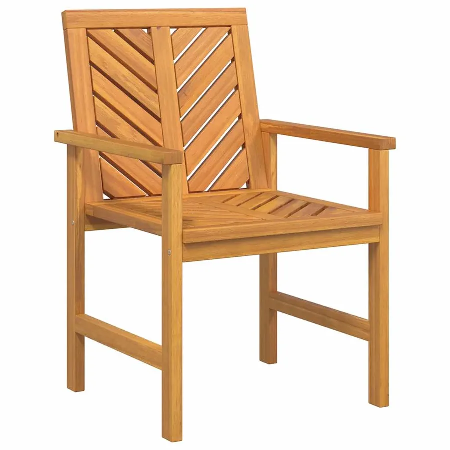 Ensemble de salle à manger pour jardin 3 pc Marron - 5