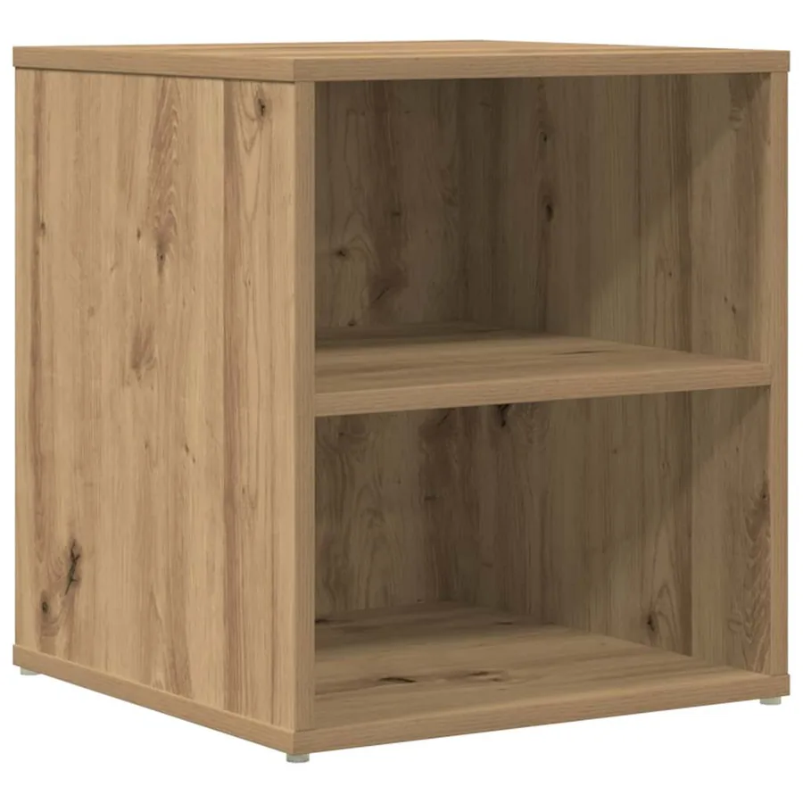 Armoire d'angle chêne artisanal 200x40x45 cm bois d'ingénierie - 7