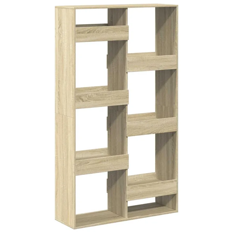 Bibliothèque chêne sonoma 100x33x175 cm bois d'ingénierie - 6