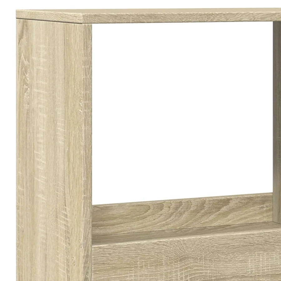 Bibliothèque chêne sonoma 100x33x175 cm bois d'ingénierie - 7