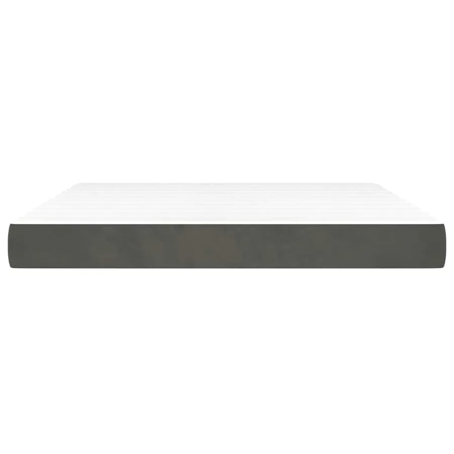 Matelas à ressorts ensachés 160 x 220 cm Gris foncé - 3
