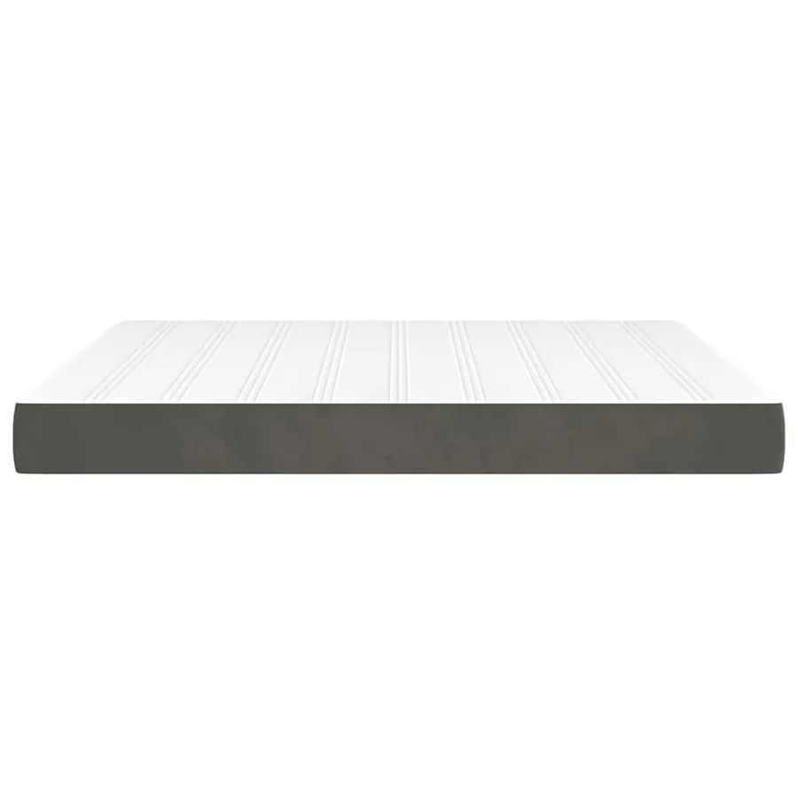 Matelas à ressorts ensachés 160 x 220 cm Gris foncé - 4