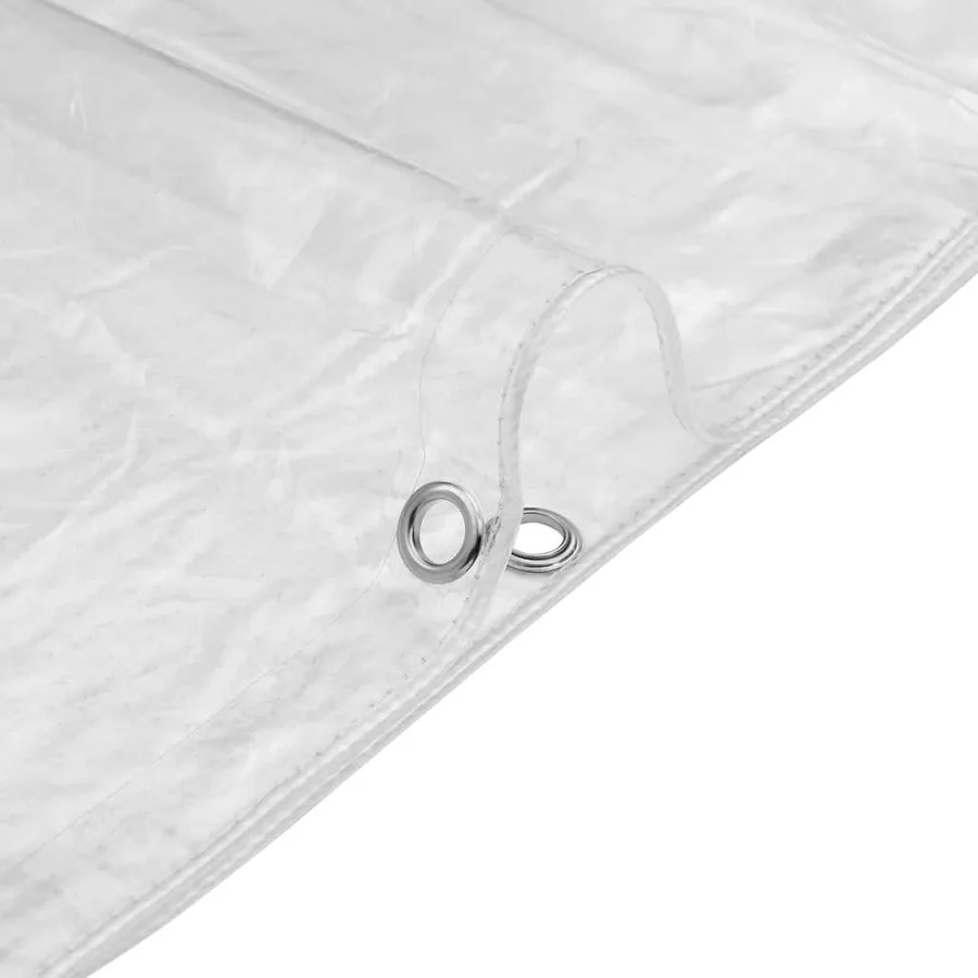 Couverture végétale avec œillets 2x6 m PVC - 8