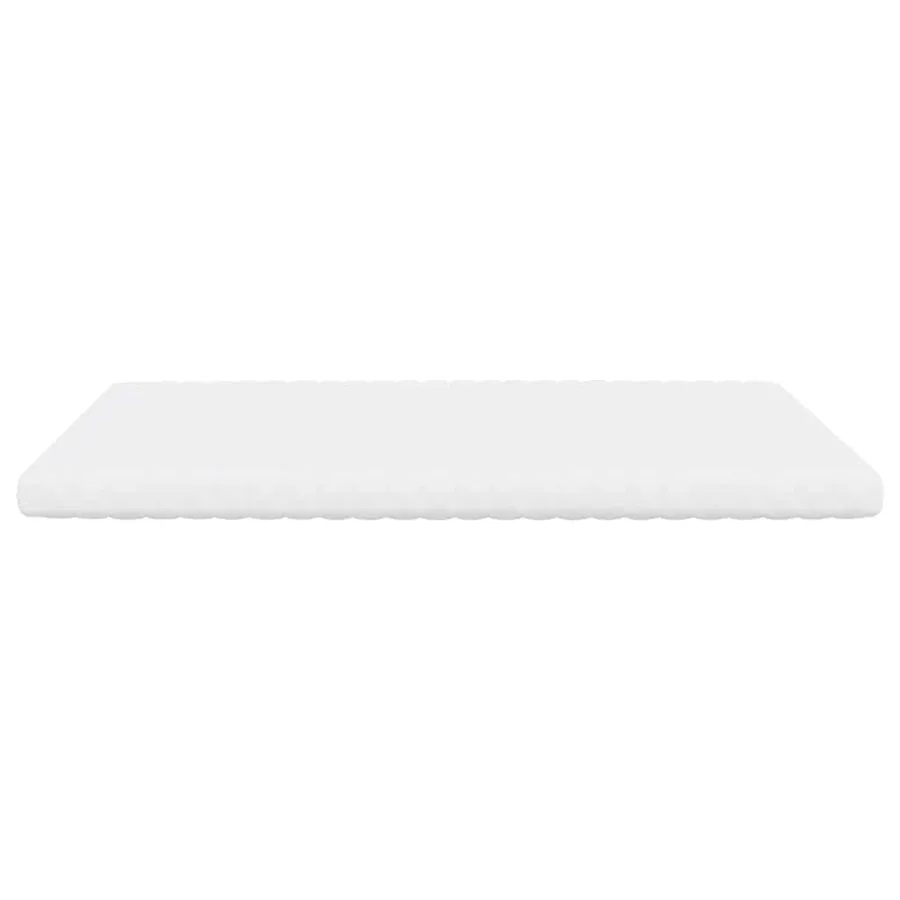 Matelas en mousse blanc 160x220 cm 7 zones dureté 20 ILD - 4