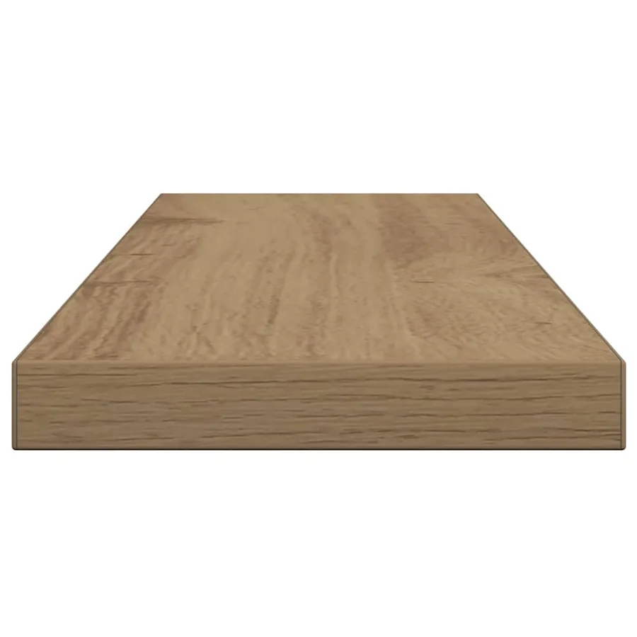 Panneau de bibliothèque 4 pcs chêne artisanal 60x10x1,5 cm - 7