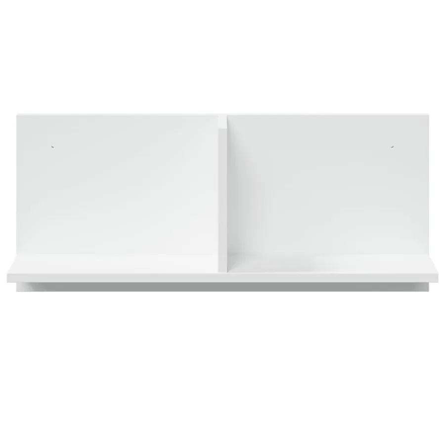 Armoire murale 70x16,5x30 cm blanc bois d'ingénierie - 4