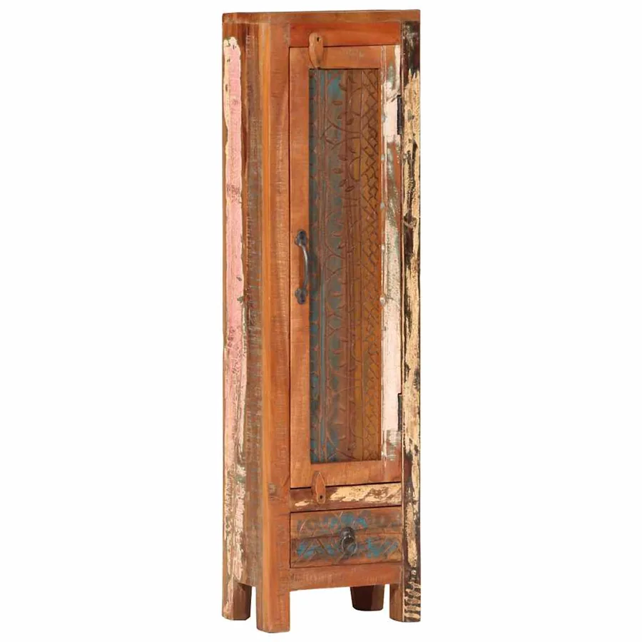 Ensemble de meubles de salle de bain 4 pcs bois massif récupéré - 7