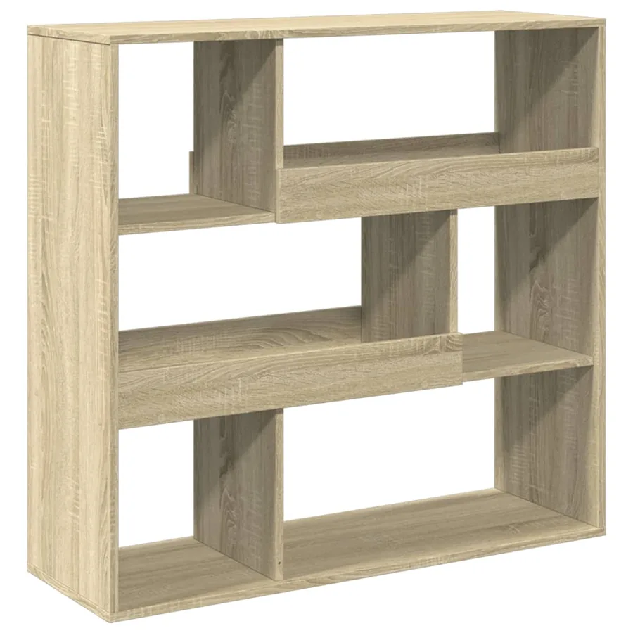 Bibliothèque/Séparateur de pièce chêne sonoma 100x33x94,5 cm - 2