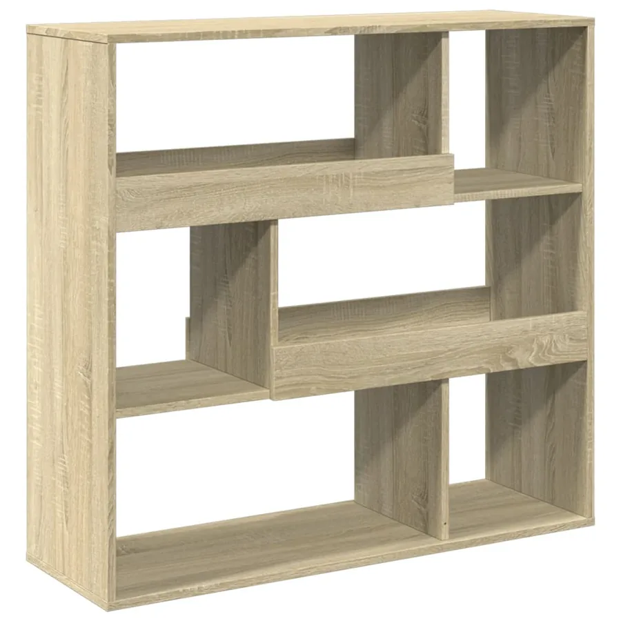 Bibliothèque/Séparateur de pièce chêne sonoma 100x33x94,5 cm - 4