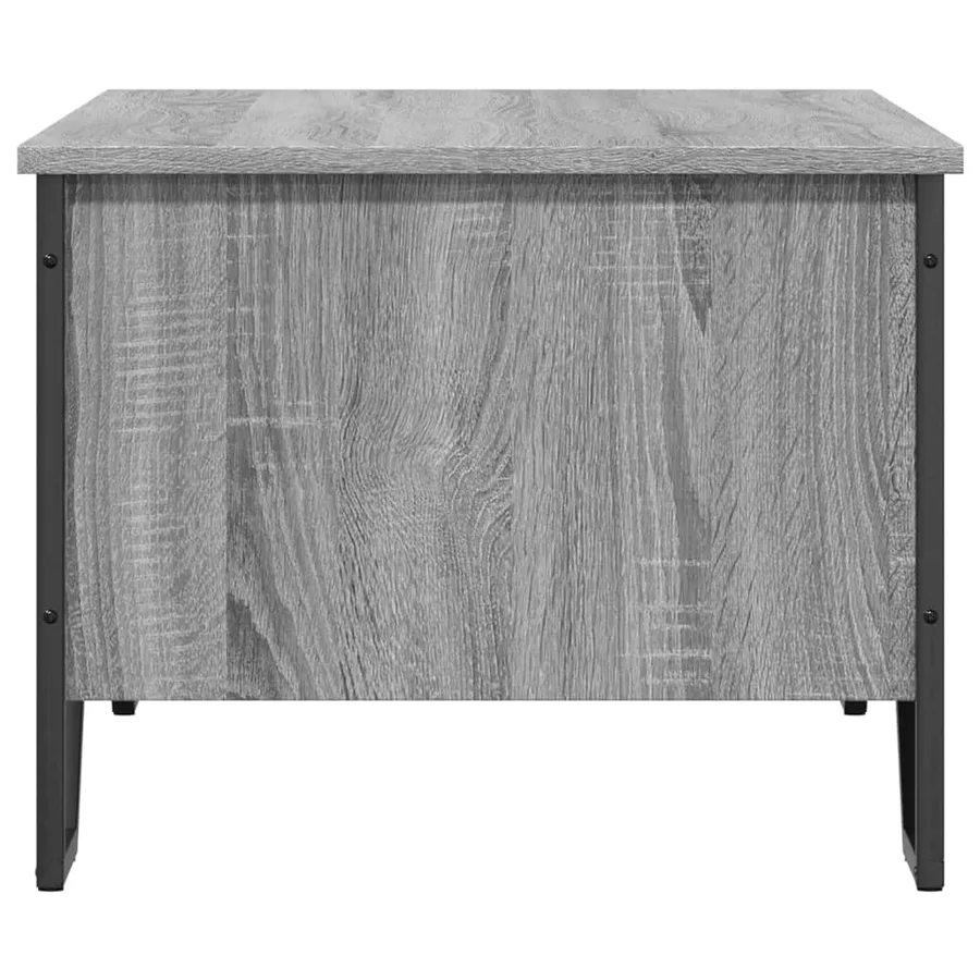Table basse sonoma gris 100x51x40 cm bois d'ingénierie - 6