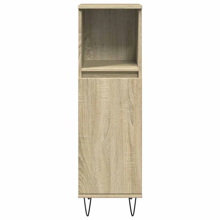 Ensemble de meubles de salle de bain 3 pcs chêne sonoma - 7