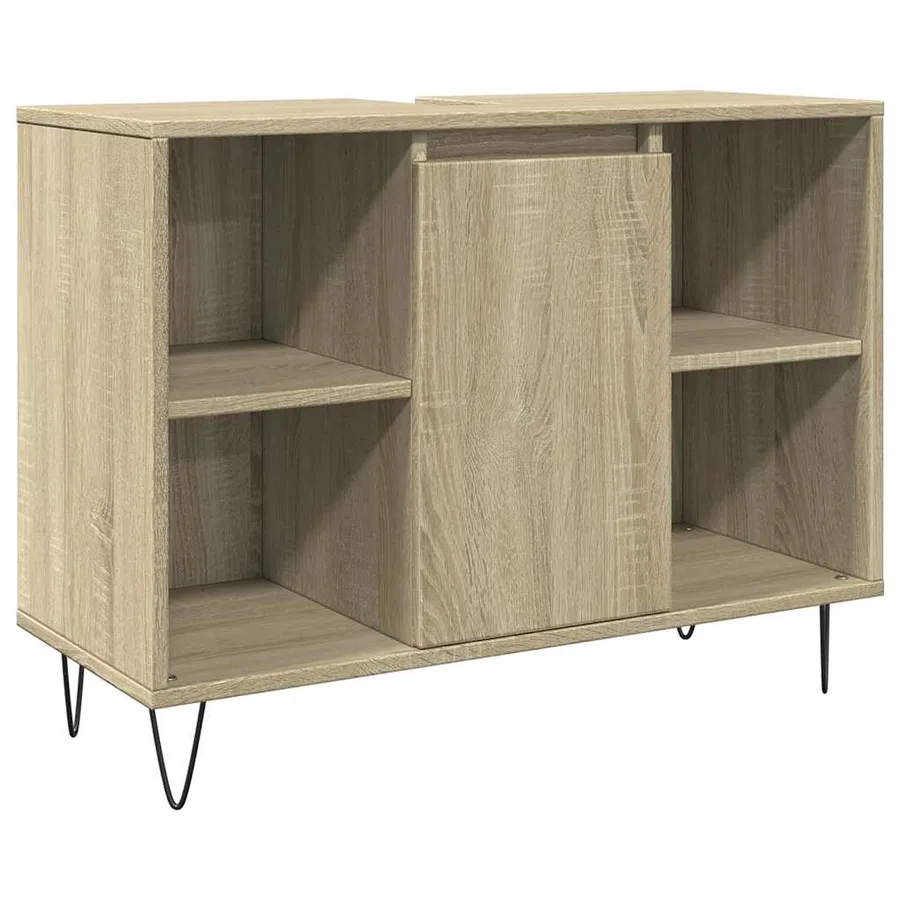 Ensemble de meubles de salle de bain 3 pcs chêne sonoma - 8