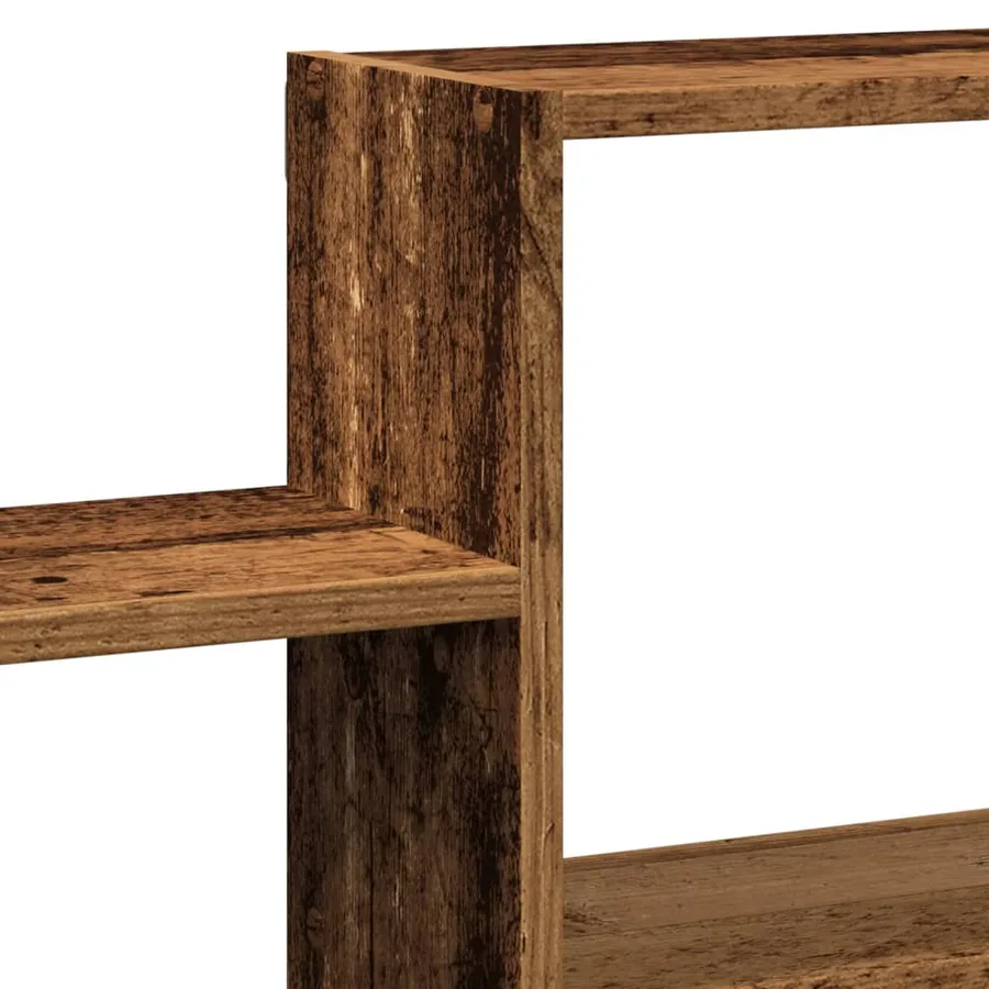 Étagère murale vieux bois 96x18x60 cm bois d'ingénierie - 7