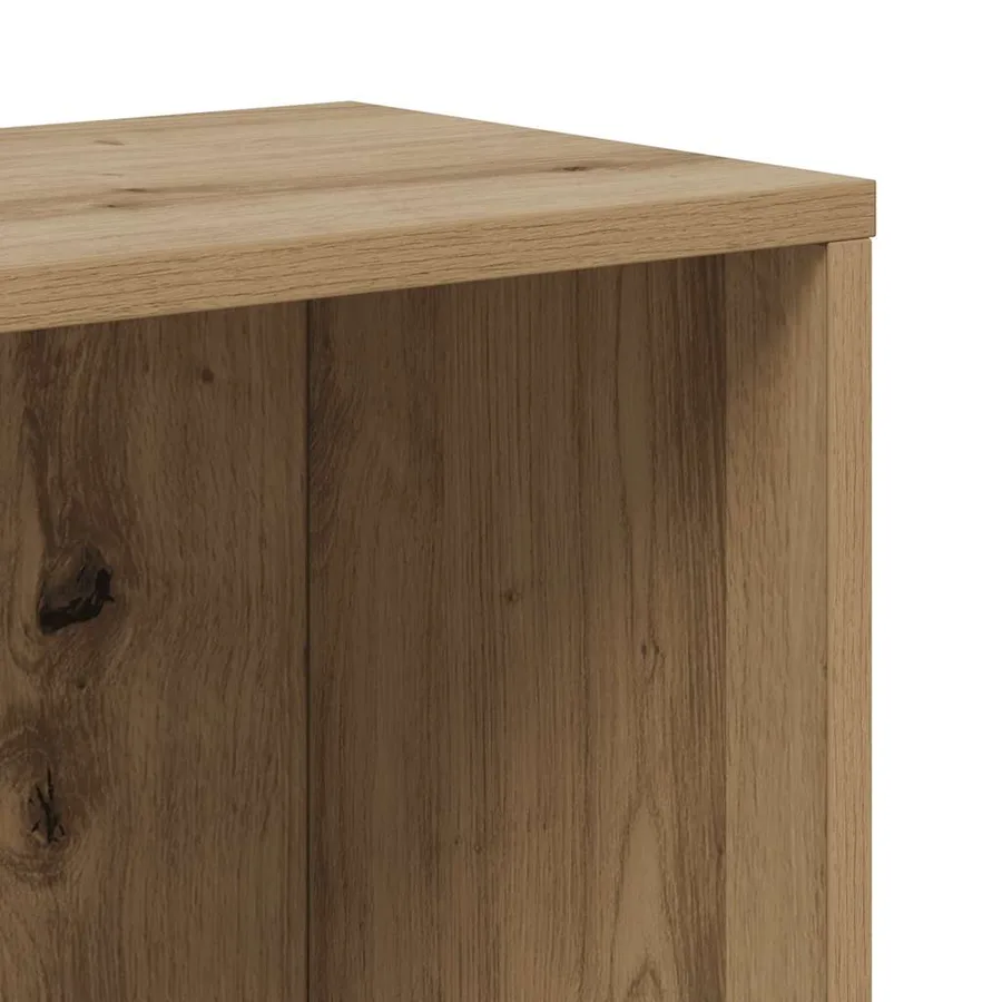Bibliothèque Artisan Chêne 67x24x161 cm Bois d'ingénierie - 9