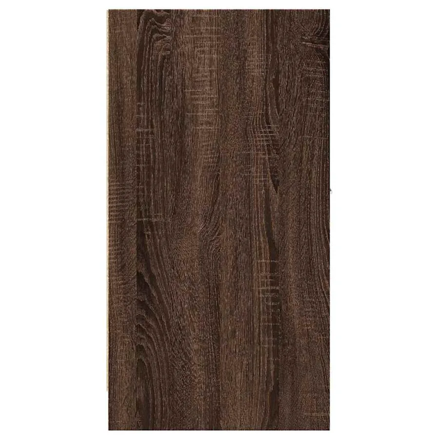 Armoire apothicaire chêne marron 40x41x77,5cm bois d'ingénierie - 7