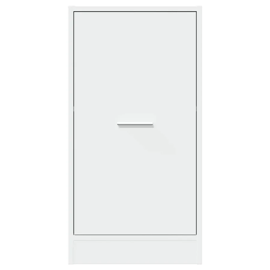 Armoire d'apothicaire blanc 40x41x77,5 cm bois d'ingénierie - 5