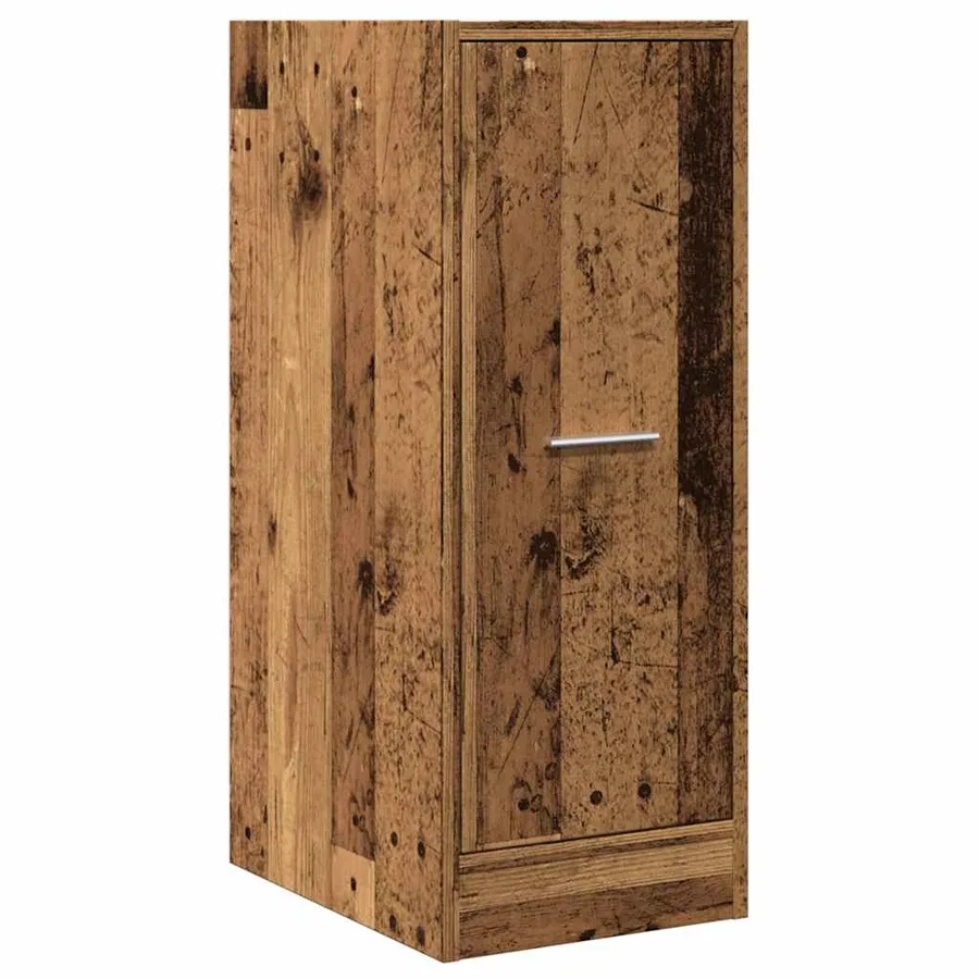 Armoire d'apothicaire vieux bois 30x41x77,5cm bois d'ingénierie - 4