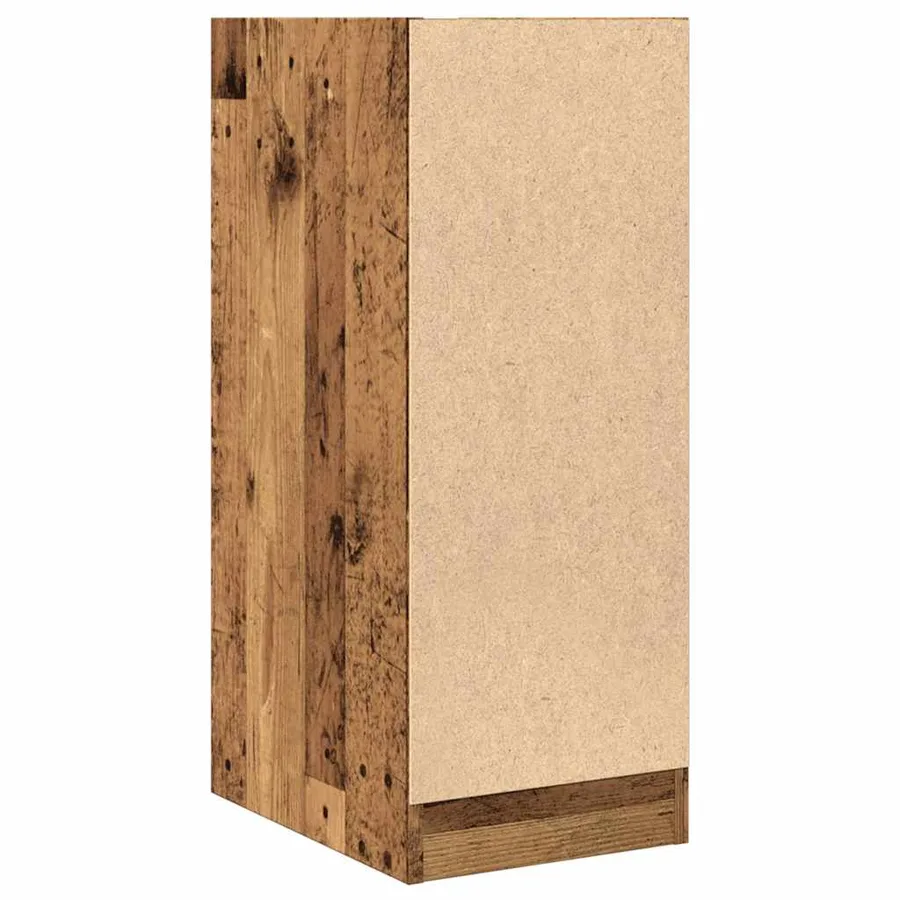 Armoire d'apothicaire vieux bois 30x41x77,5cm bois d'ingénierie - 6