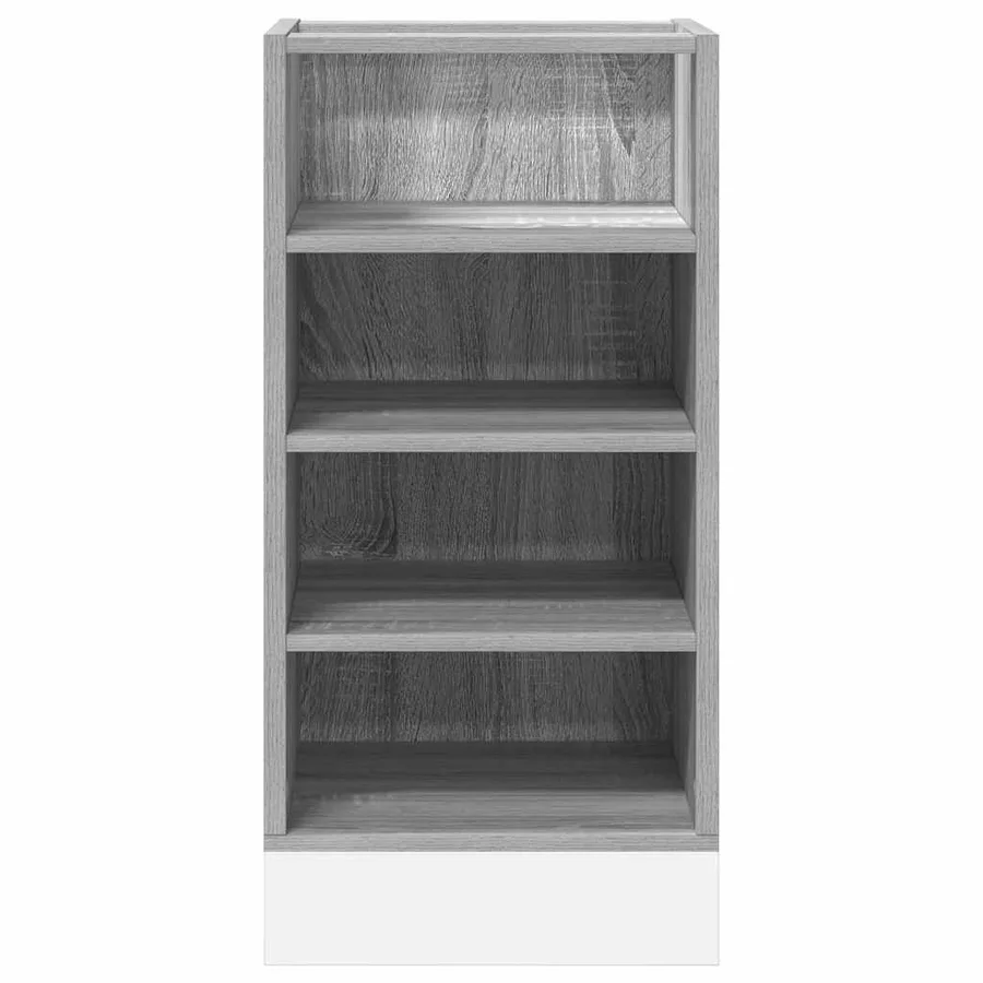 Meuble bas "Riga" Gris Sonoma 40 x 44,5 x 81,5 cm Bois d'ingénierie - 4