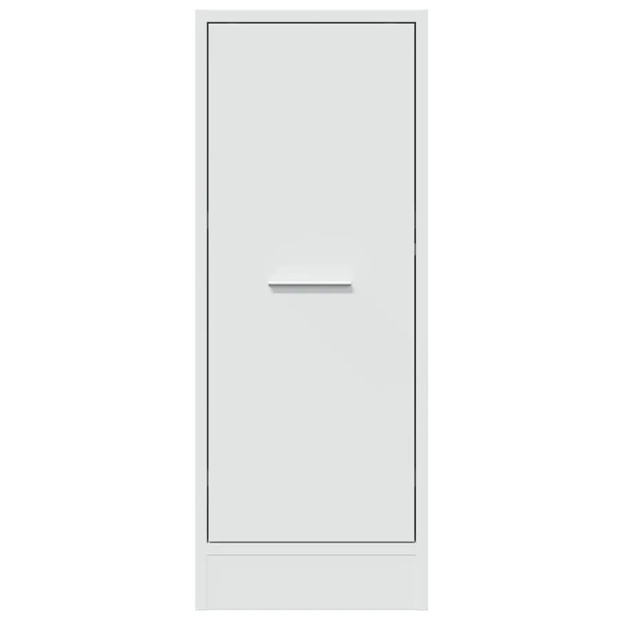 Armoire d'apothicaire blanche 30 x 41 x 77,5 cm Bois d'ingénierie - 5