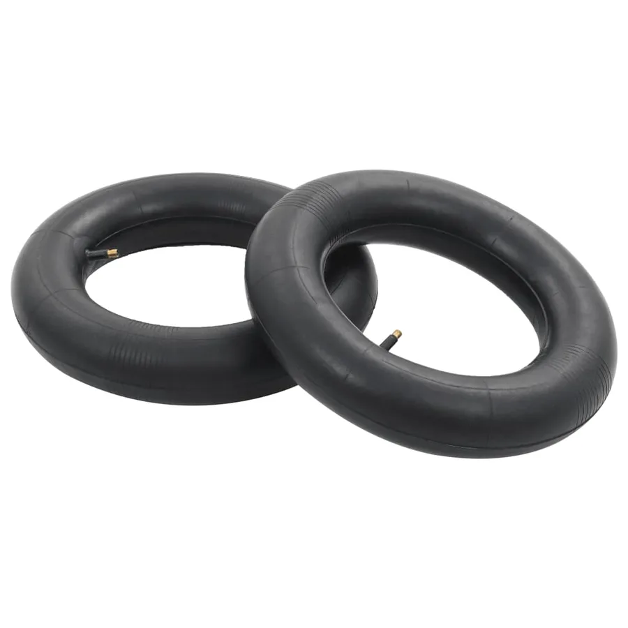 Pneu de brouette et chambre à air 4 pcs 3.50-8 4PR Caoutchouc - 3
