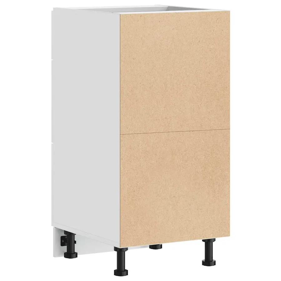 Meuble bas "Lyon" Blanc 40 x 46 x 81,5 cm Bois d'ingénierie - 7