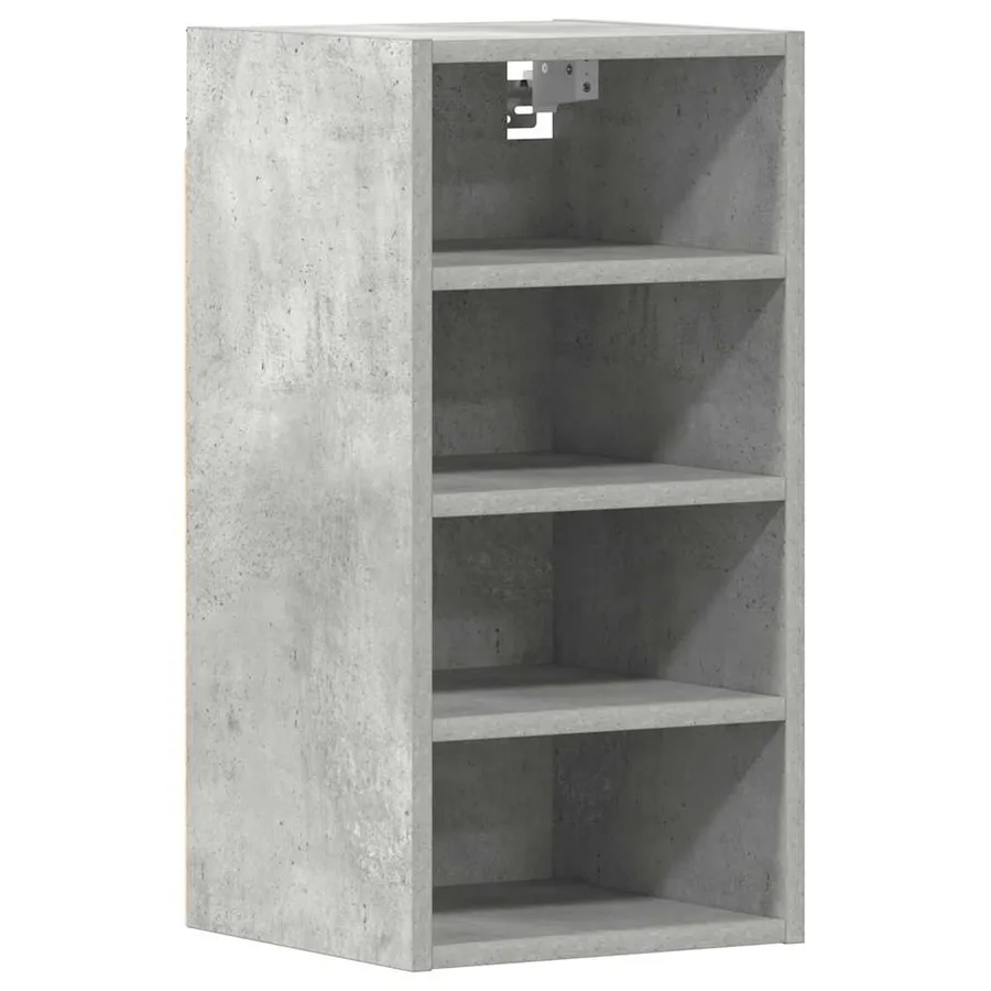 Armoire suspendue "Riga" Gris béton 30 x 29,5 x 60 cm Bois d'ingénierie - 2