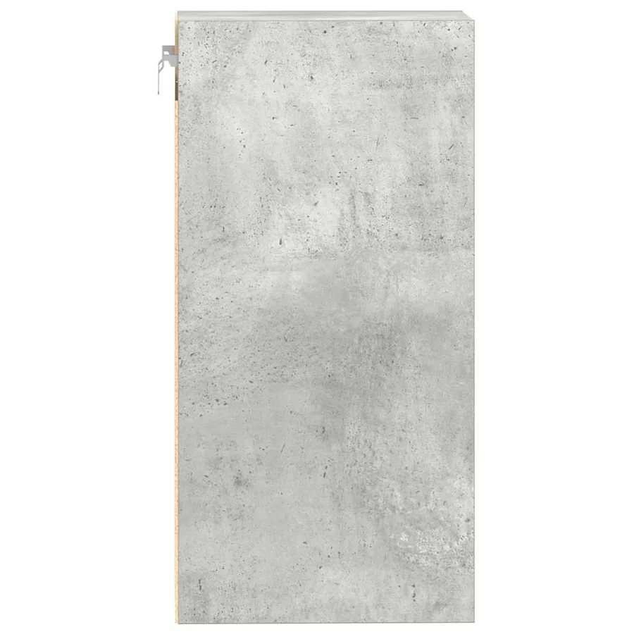 Armoire suspendue "Riga" Gris béton 30 x 29,5 x 60 cm Bois d'ingénierie - 5