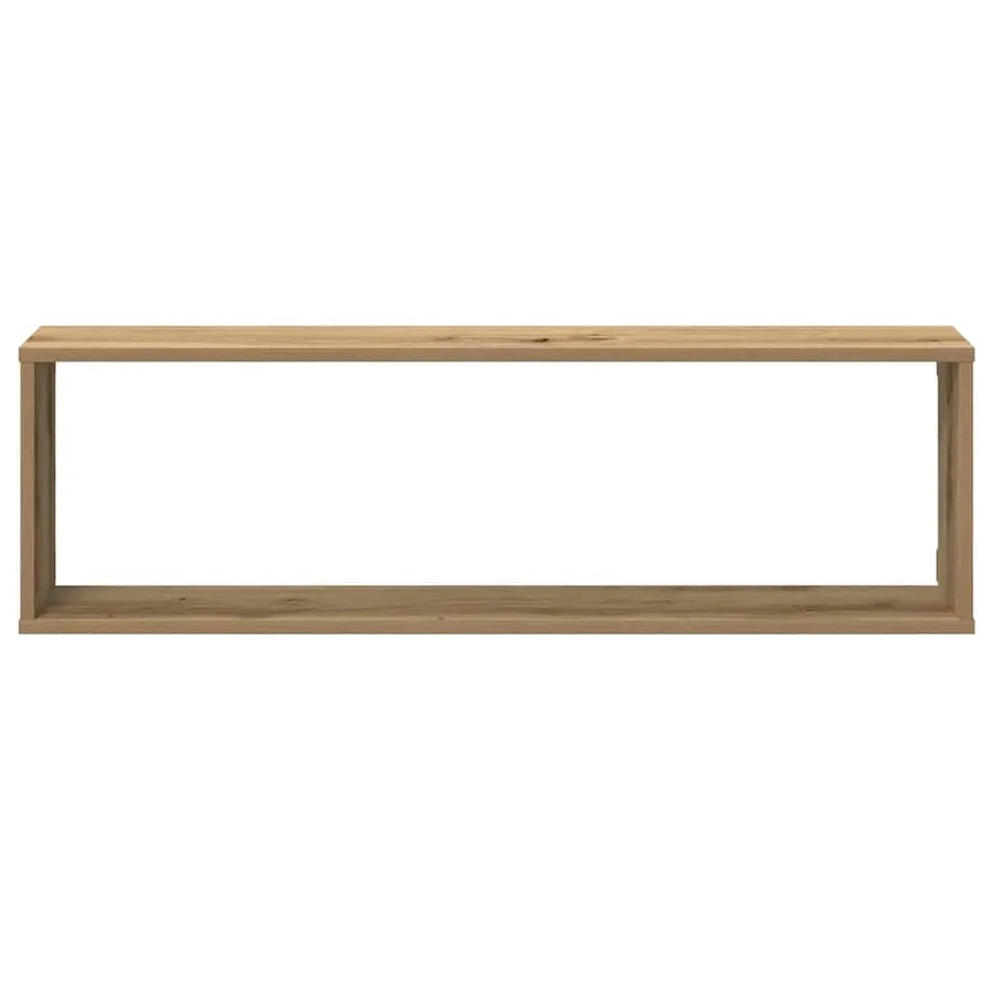 Étagères cube murales 2 pcs chêne artisanal bois ingénierie - 5