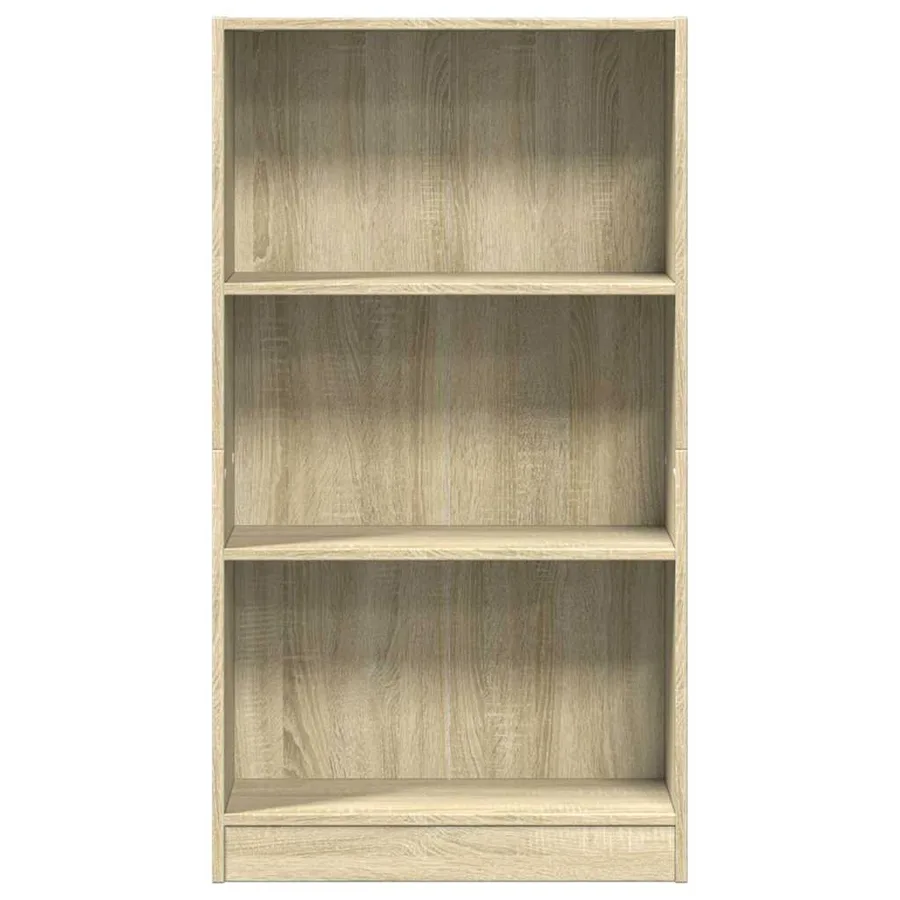 Bibliothèque chêne sonoma 60x24x109 cm bois d'ingénierie - 4