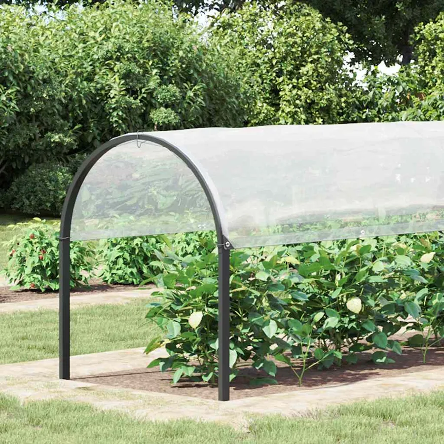 Housse de protection plantes avec œillets 2x8 m polyéthylène - 2