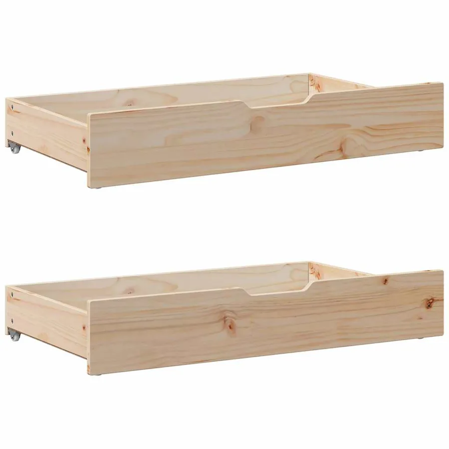 Cadre de lit sans matelas 180x200 cm bois massif de pin - 6