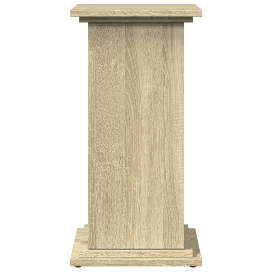 Piédestal avec rangement chêne sonoma bois d'ingénierie - 5