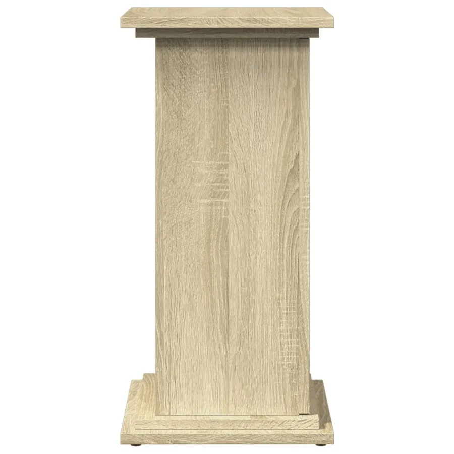 Piédestal avec rangement chêne sonoma bois d'ingénierie - 7