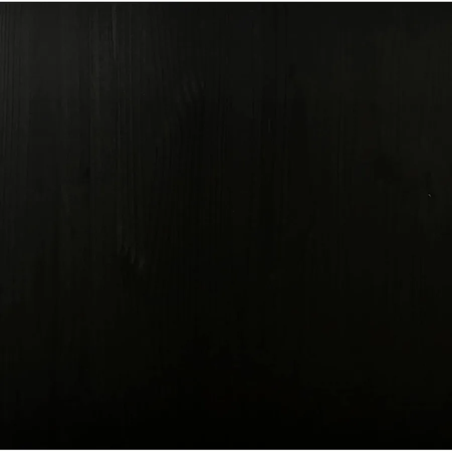 Armoire roulante avec tiroirs MOSS noir bois de pin solide - 8