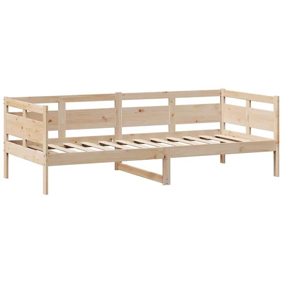 Lit de jour avec tiroirs sans matelas 90x190 cm bois massif - 7