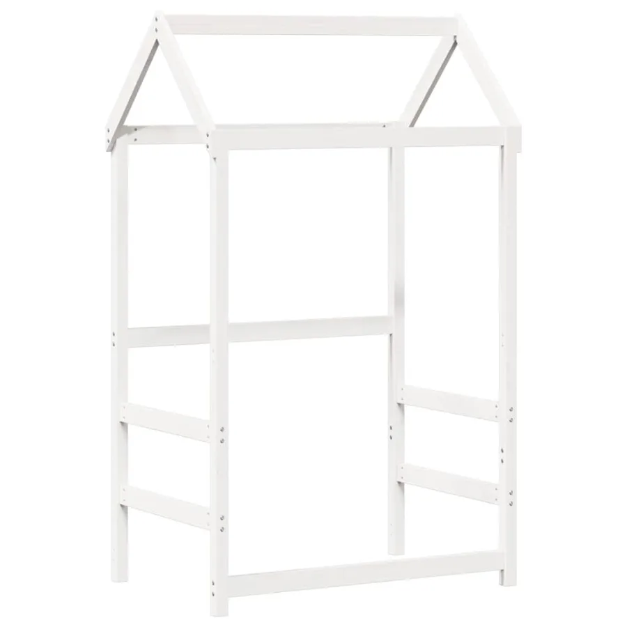 Ensemble de lit de jour et de banc et toit sans matelas blanc - 7
