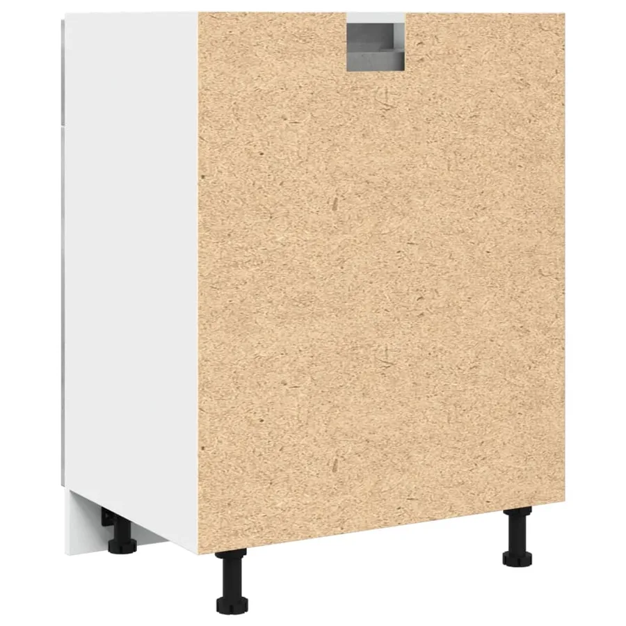 Armoire à tiroirs "Lyon" Gris béton 60 x 46 x 81,5 cm Bois d'ingénierie - 6