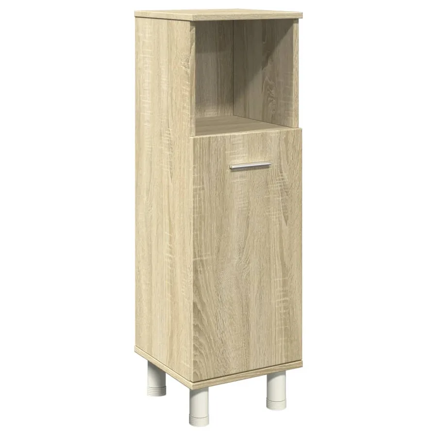 Ensemble de meubles de salle de bain 4 pcs chêne sonoma - 8