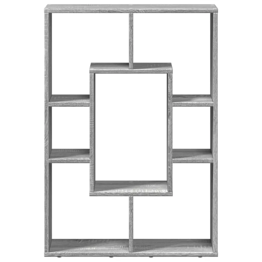 Bibliothèque sonoma gris 63x20x90 cm bois d'ingénierie - 5