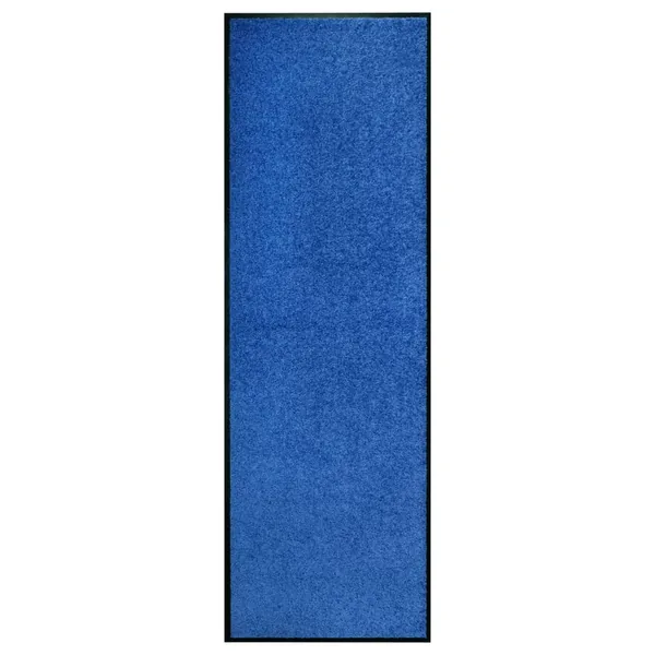 Paillasson lavable Bleu 60x180 cm