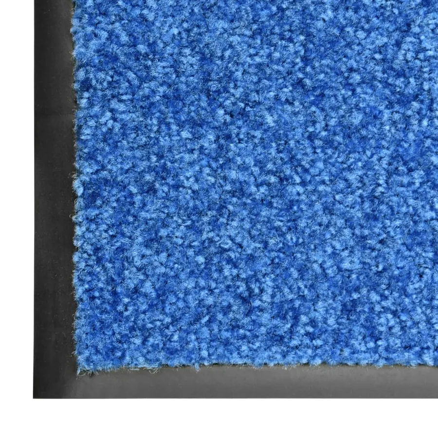 Paillasson lavable Bleu 60x180 cm - 5