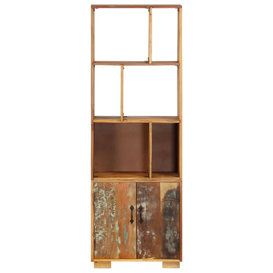 Bibliothèque 60x35x180 cm Bois de récupération solide - 2
