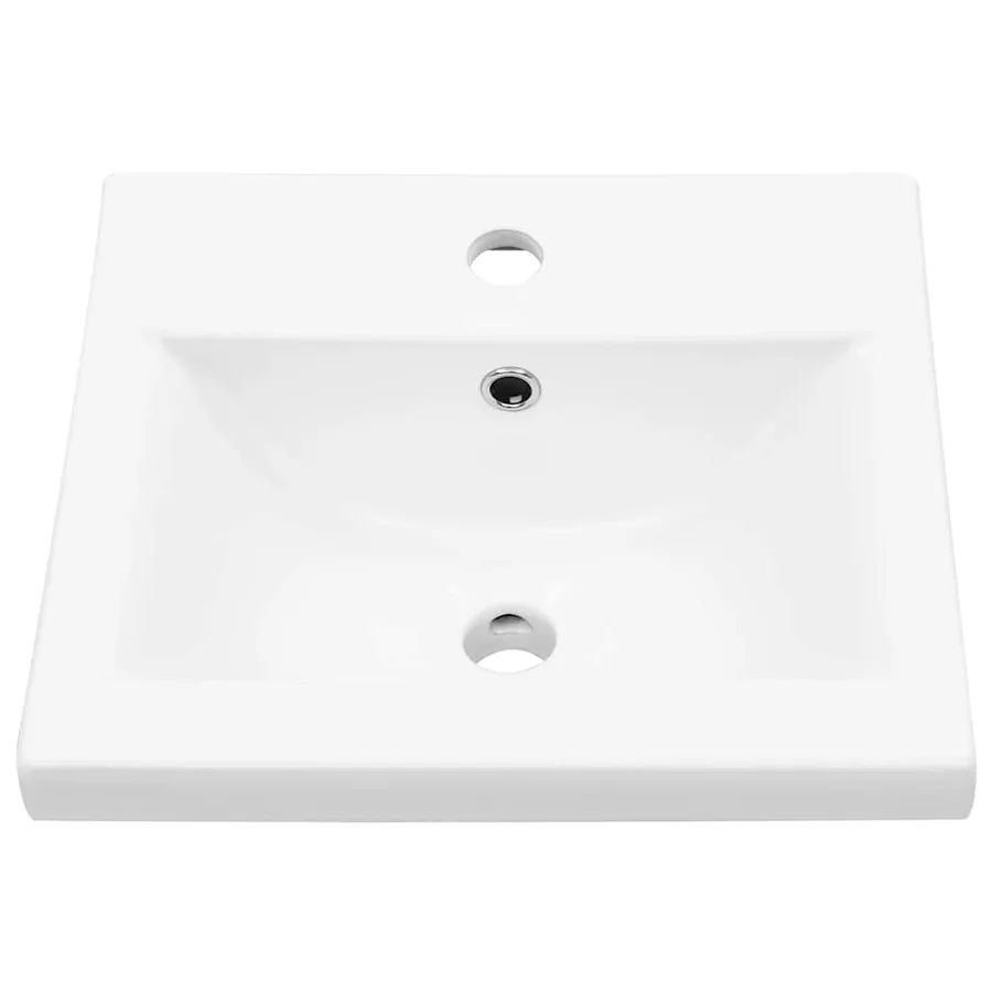 Ensemble de meubles de salle de bain 4 pcs chêne sonoma - 11