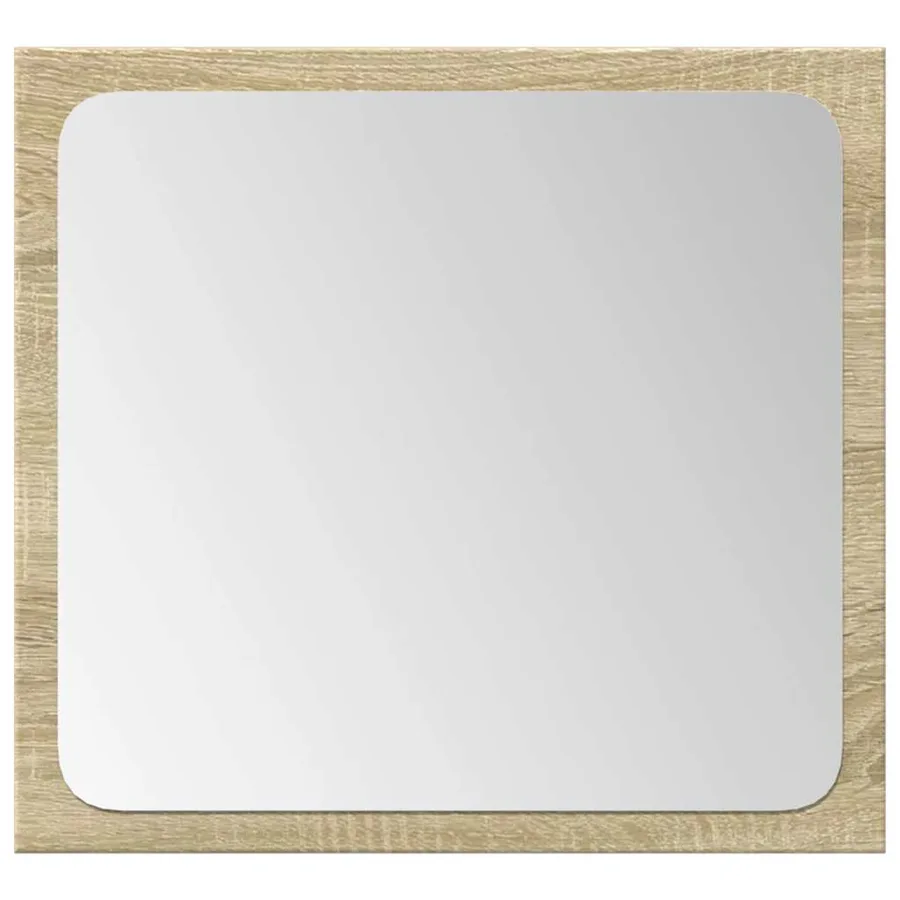 Ensemble de meubles de salle de bain 4 pcs chêne sonoma - 5