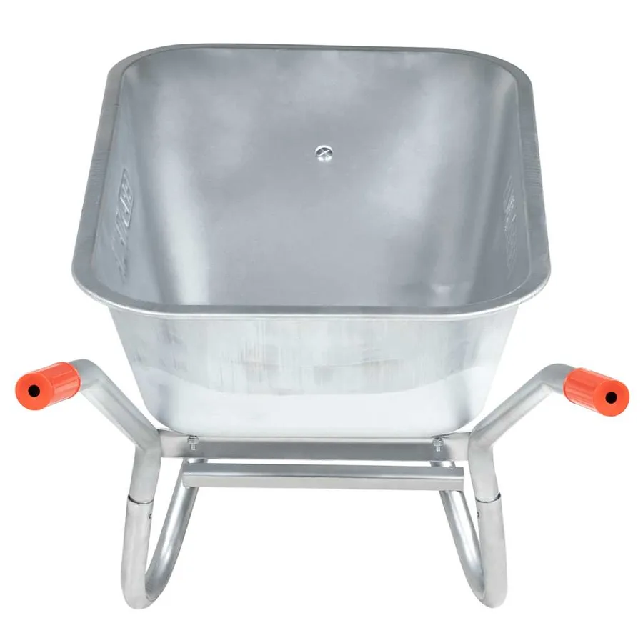 Brouette 90 L 150 kg acier galvanisé et plastique - 3