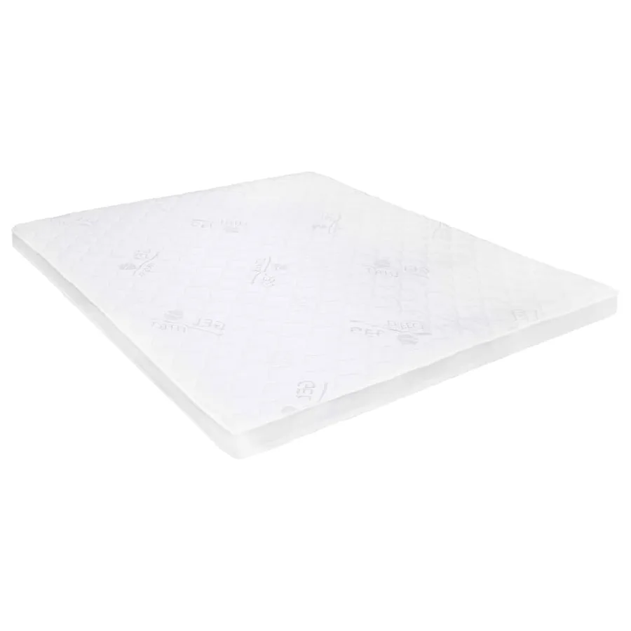 Sur-matelas 180 x 200 cm Mousse de gel 7 cm - 2