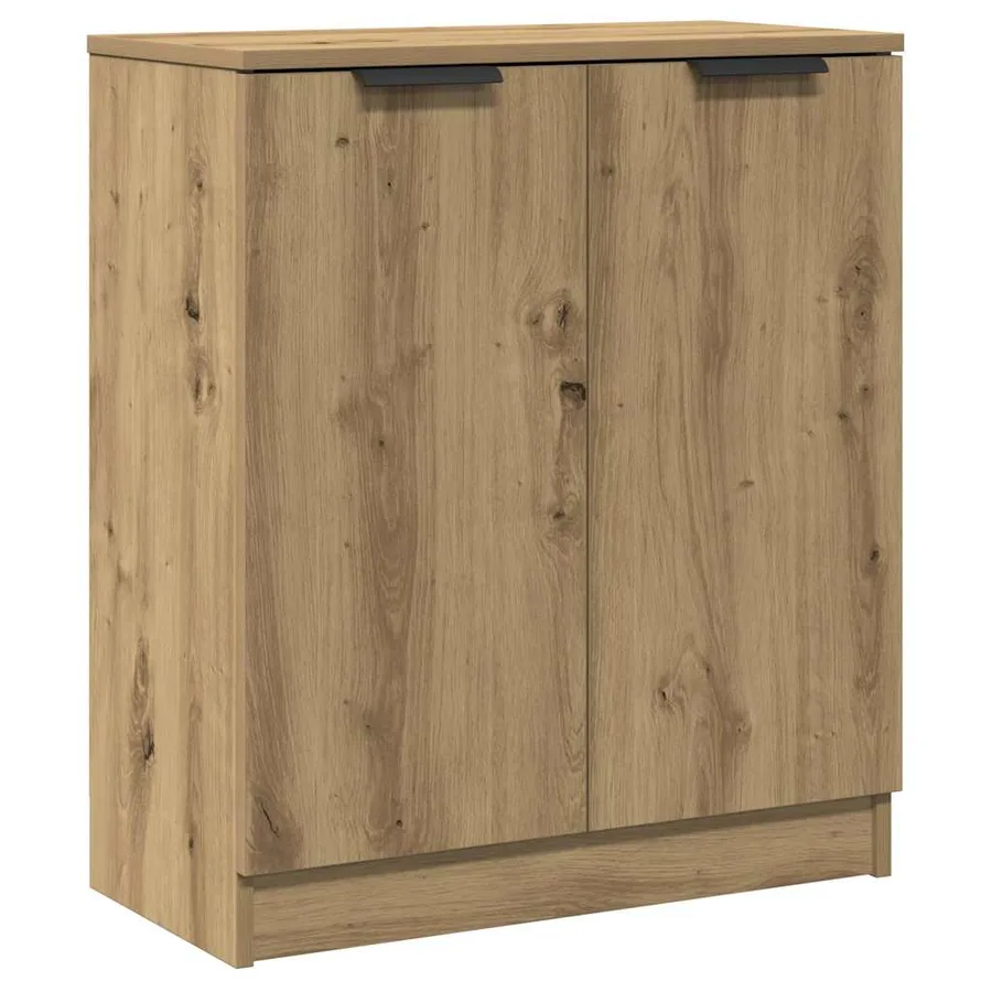 Buffets 3 pcs chêne artisanal 60x30x70 cm bois d'ingénierie - 4