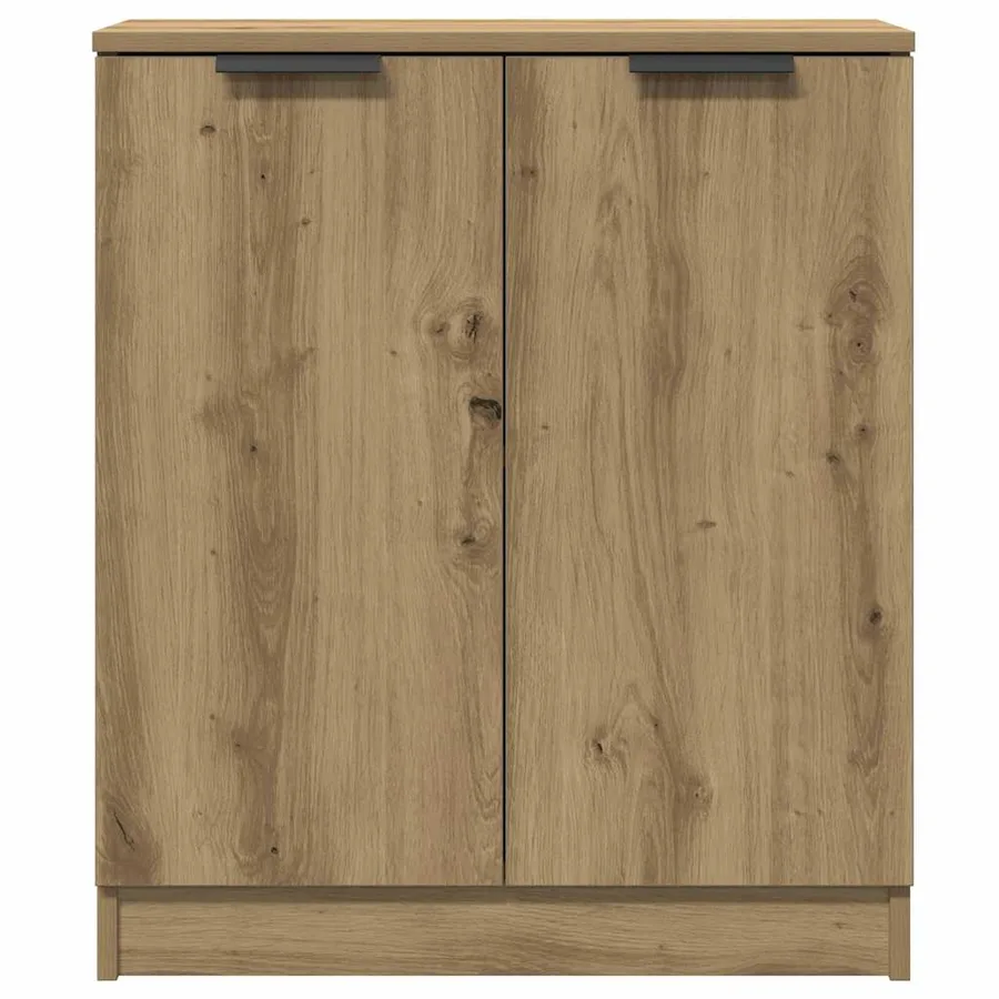 Buffets 3 pcs chêne artisanal 60x30x70 cm bois d'ingénierie - 6
