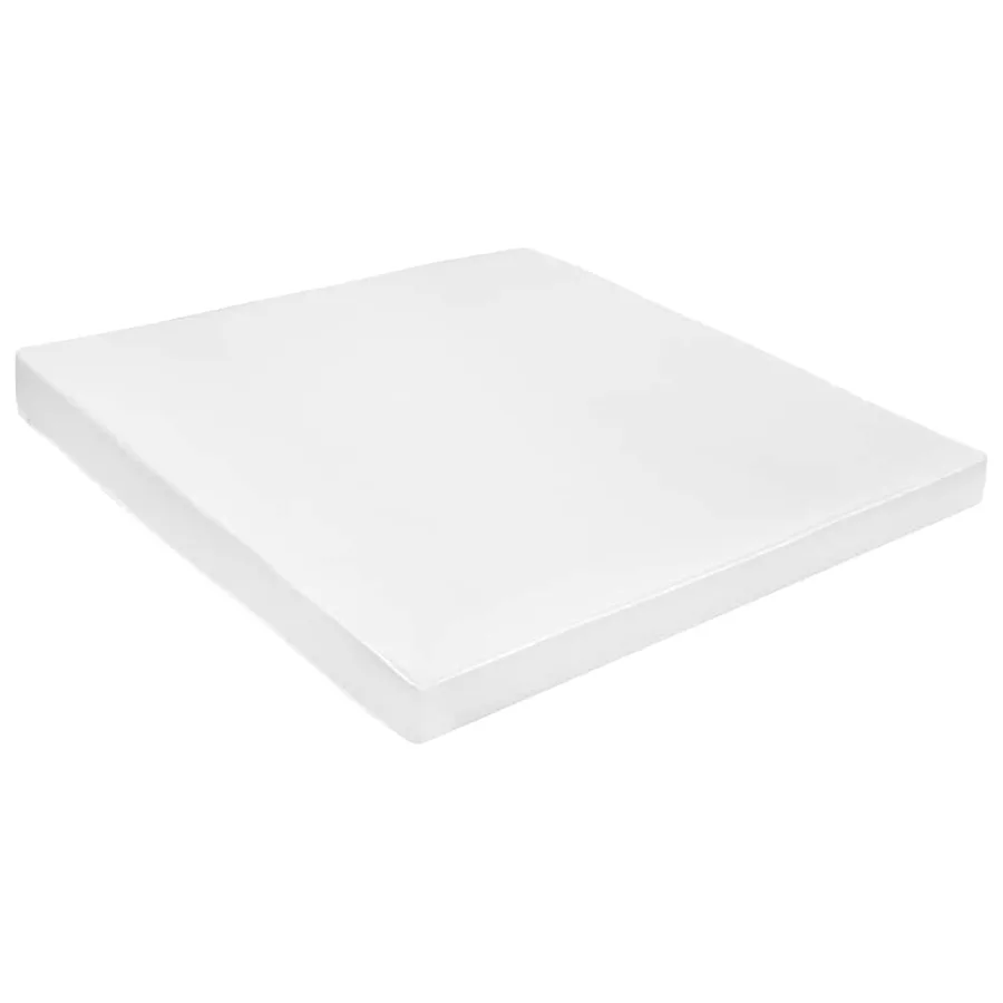 Matelas 140 x 200 cm 7 zones Mousse PU 10 cm H2 H3 - 2
